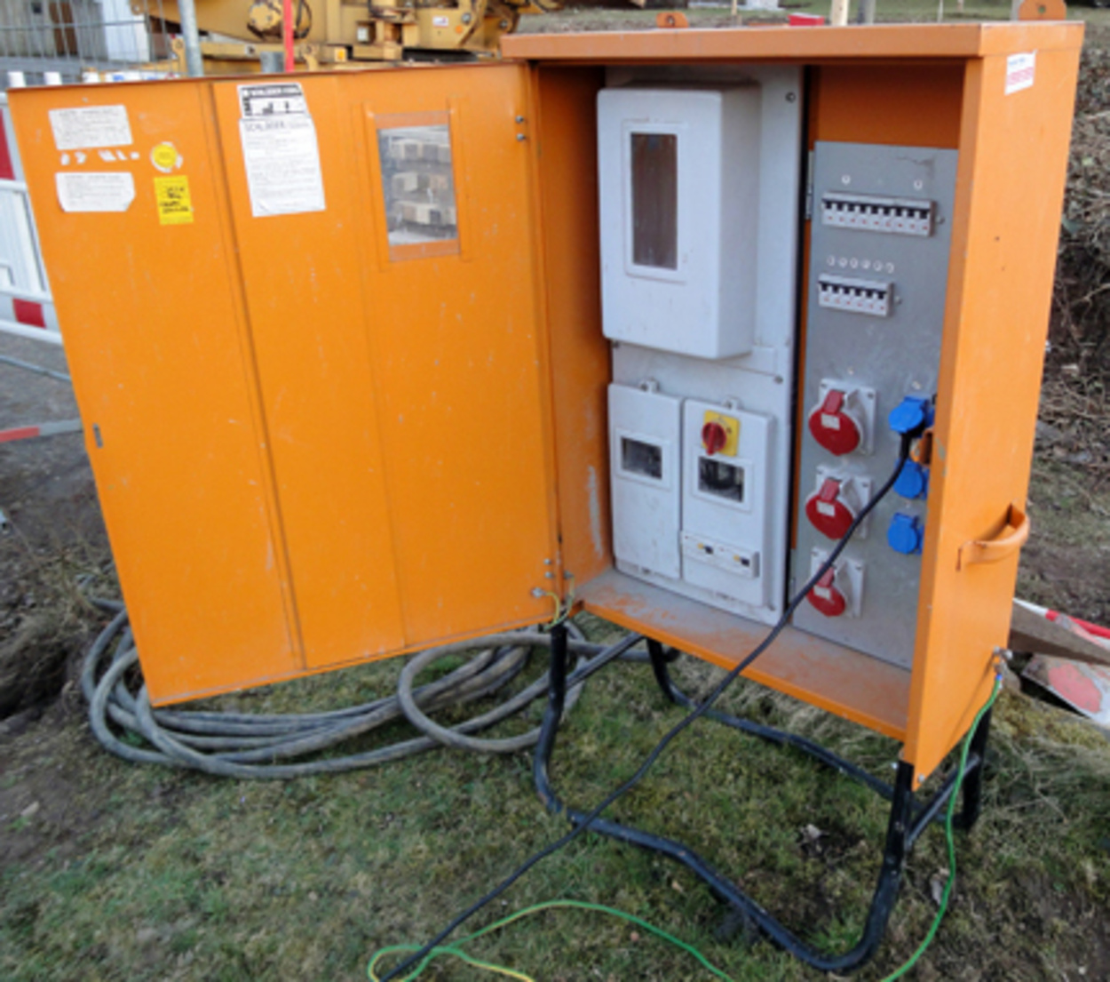 Baustrom bei ehb-Elektrotechnik in Waldmünchen